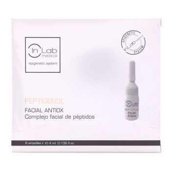 IN LAB PEPTIGENOL FACIAL ANTIOX veido ampulės, 4 ml