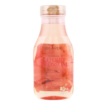 BEAVER BEAUTY BALANCING CHERRY BLOSSOM plaukų šampūnas, 350 ml