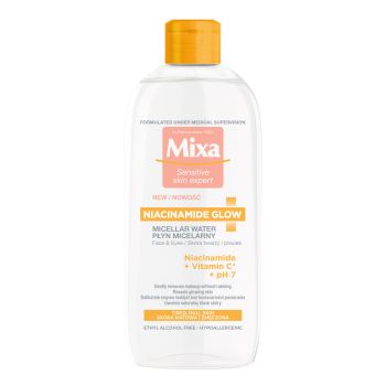 MIXA NIACINAMIDE GLOW micelinis vanduo, 400 ml