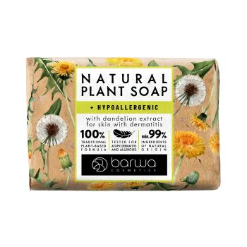 BARWA NATURAL PLANT DANDELION EXTRACT kūno muilas, 90 g