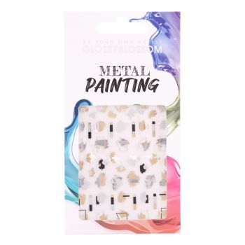 METAL PAINTING nagų dailės lipdukai