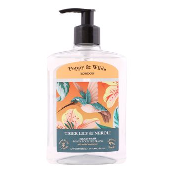POPPY & WILDE TIGER LILY & NEROLI rankų prausiklis, 500 ml