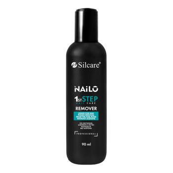 SILCARE NAILO 1ST STEP nagų lako valiklis, 90 ml