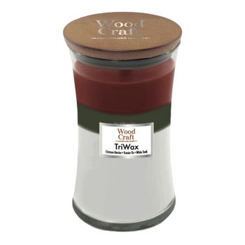 WOODCRAFT TRIWAX kvapioji žvakė, 595 g