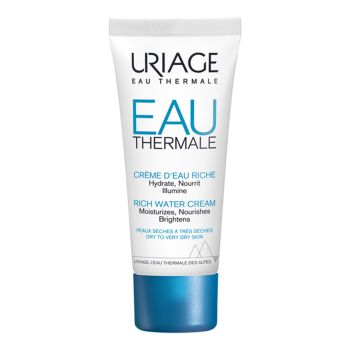 URIAGE EAU THERMALE RICH WATER veido kremas, 40 ml