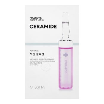 MISSHA MASCURE CERAMIDE veido kaukė, 28 ml
