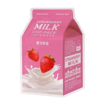 A'PIEU STRAWBERRY MILK veido kaukė, 21 g