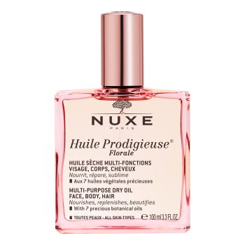 NUXE HUILE PRODIGIEUSE FLORALE sausasis veido, kūno, plaukų aliejus, 100 ml