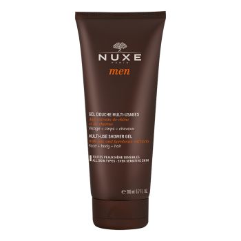 NUXE MEN MULTI-USE vyrų veido, kūno ir plaukų dušo želė, 200 ml