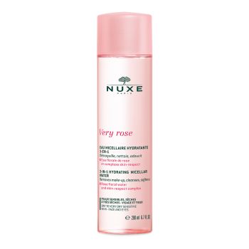 NUXE VERY ROSE 3-IN-1 HYDRATING micelinis vanduo, 200 ml