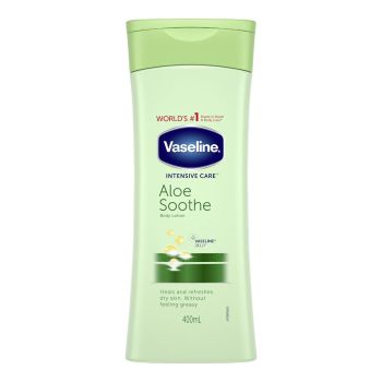 VASELINE ALOE SOOTHE kūno losjonas, 400 ml