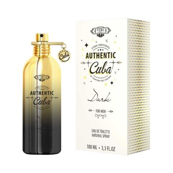 CUBA ORIGINAL AUTHENTIC CUBA DARK tualetinis vyrų vanduo, 100 ml