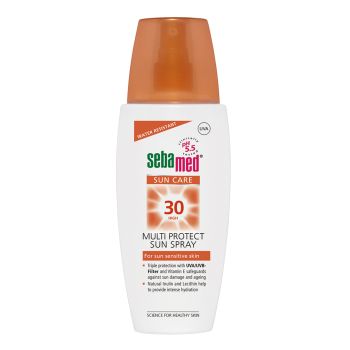 SEBAMED MULTI PROTECT SPF30 apsauginis purškiklis nuo saulės, 150 ml