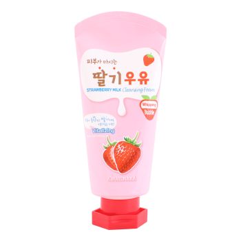 KWAILNARA STRAWBERRY MILK veido prausimosi putos, 120 ml