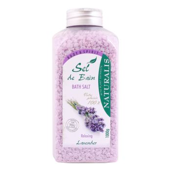 NATURALIS LAVENDER RELAXING vonios druska, 1000 g