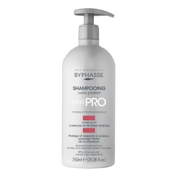 BYPHASSE PRO COLOR PROTECT plaukų šampūnas, 750 ml