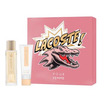 LACOSTE POUR FEMME moterų kosmetikos rinkinys