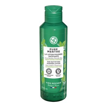 YVES ROCHER PURE MENTHE THE MATTIFYING POWDER veido losjonas, 150 ml