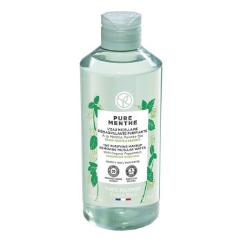 YVES ROCHER PURE MENTHE THE PURIFYING valomasis micelinis vanduo, 400 ml