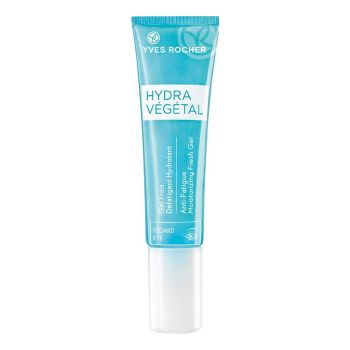 YVES ROCHER HYDRA VEGETAL ANTI-FATIGUE MOISTURIZING FRESH paakių želė, 15 ml