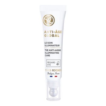YVES ROCHER ANTI-AGE GLOBAL ILLUMINATING paakių kremas, 15 ml