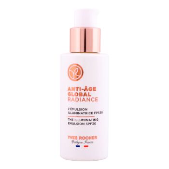 YVES ROCHER ANTI-AGE GLOBAL RADIANCE SPF30 veido emulsija, 50 ml