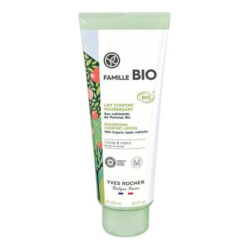YVES ROCHER FAMILLE BIO NOURISHING COMFORT kūno ir rankų losjonas, 250 ml