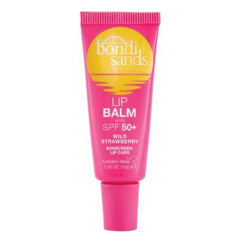 BONDI SANDS SPF50+ WILD STRAWBERRY lūpų balzamas, 10 g