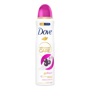 DOVE ADVANCED CARE GO FRESH purškiamasis dezodorantas, 150 ml