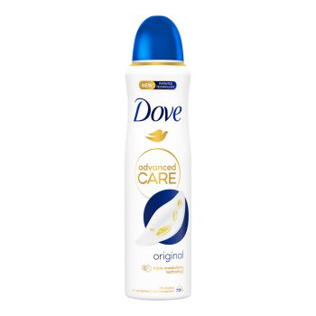 DOVE ADVANCED CARE ORIGINAL purškiamasis dezodorantas, 150 ml