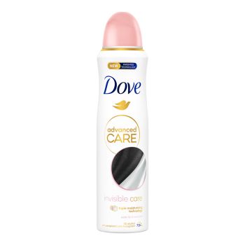 DOVE ADVANCED CARE INVISIBLE CARE purškiamasis dezodorantas, 150 ml