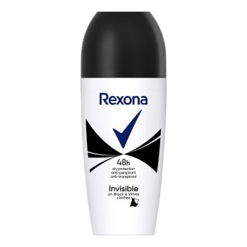 REXONA INVISIBLE 48H rutulinis dezodorantas antiperspirantas, 50 ml