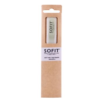 SOFIT stiklinė dvipusė nagų dildė 11,5 cm