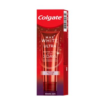 COLGATE MAX WHITE ULTRA ACTIVE FOAM dantų pasta, 50 ml