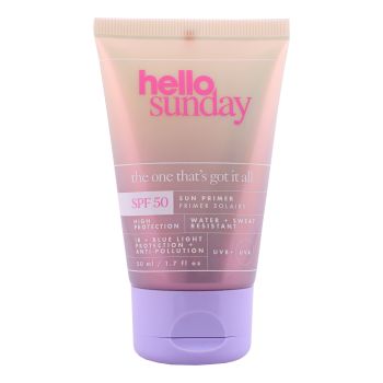 HELLO SUNDAY SPF50 SUN apsauginis makiažo pagrindas nuo saulės, 50 ml