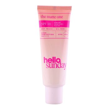 HELLO SUNDAY SPF50 SEBUM CONTROL veido fluidas, 50 ml
