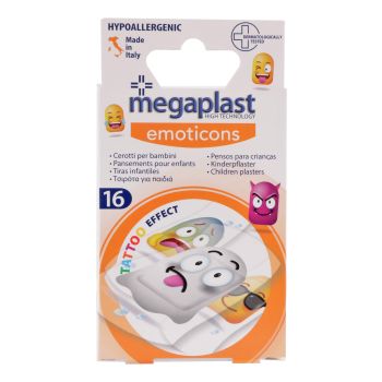 MEGAPLAST EMOTICONS pleistrai (16 vnt.)