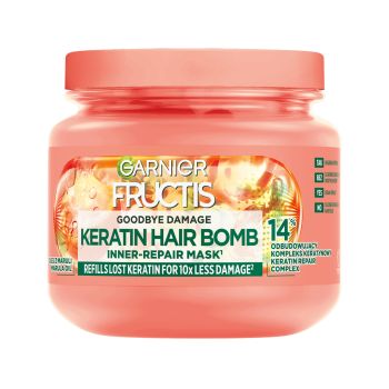 GARNIER FRUCTIS GOODBYE DAMAGE plaukų kaukė, 320 ml
