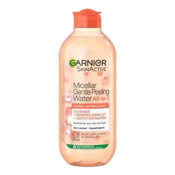 GARNIER GENTLE PEELING micelinis vanduo, 400 ml