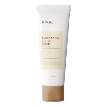 IUNIK BLACK SNAIL RESTORE veido kremas, 60 ml