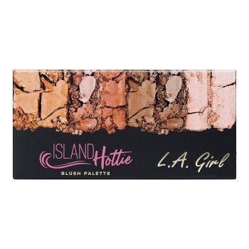 L.A. GIRL ISLAND HOTTIE skaistalų paletė, 4 x 4 g