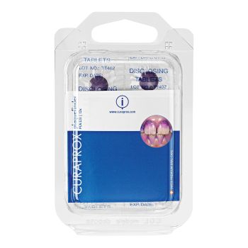 CURAPROX PCA 223 apnašas dažančios tabletės (12 vnt.)