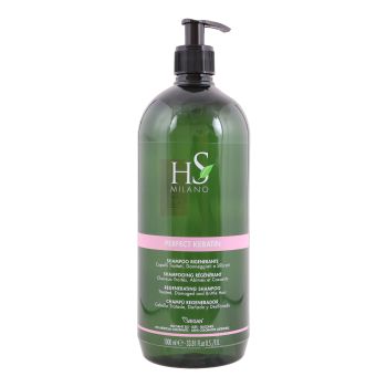 HS MILANO PERFECT KERATIN REGENERATING plaukų šampūnas, 1000 ml