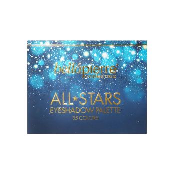 BELLAPIERRE ALL STARS 35 spalvų akių vokų šešėlių paletė