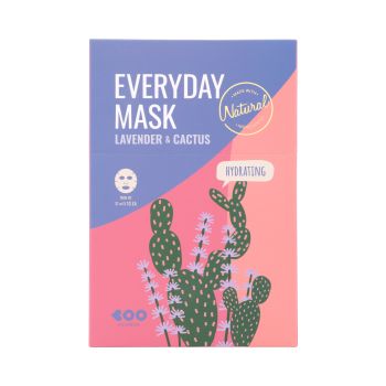 DEARBOO LAVENDER & CACTUS veido kaukės (10 vnt.)