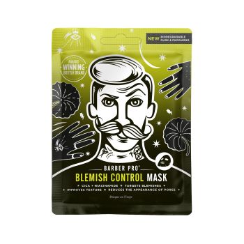 BARBER PRO BLEMISH CONTROL vyrų veido kaukė, 23 ml