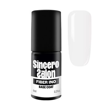 SINCERO SALON FIBER INO gelinio nagų lako pagrindas, 6 ml