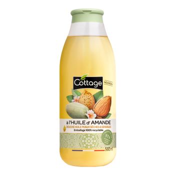 COTTAGE ALMOND OIL dušo aliejus, 560 ml