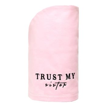 TRUST MY SISTER plaukų rankšluostis, 23 x 70 cm