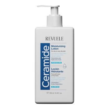 REVUELE CERAMIDE MOISTURIZING veido ir kūno losjonas, 250 ml